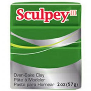 Sculpey III Polymer Clay - Leaf Green
