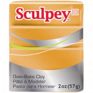 Sculpey III Polymer Clay - Gold