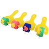 Art Tools - 4 Pcs Sponge Roller DIY Paint Brush Set