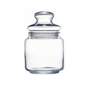 Clear Glass Pop Jar 325 ml