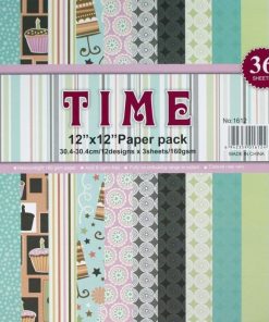 Time 12 x 12 Pattern Paper Pack