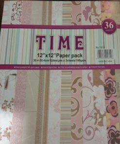 Time 12 x 12 Pattern Paper Pack
