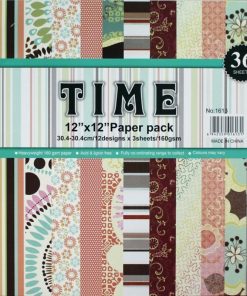 Time 12 x 12 Pattern Paper Pack
