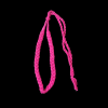 Hot Pink Braided Cotton Thread Neck Rope