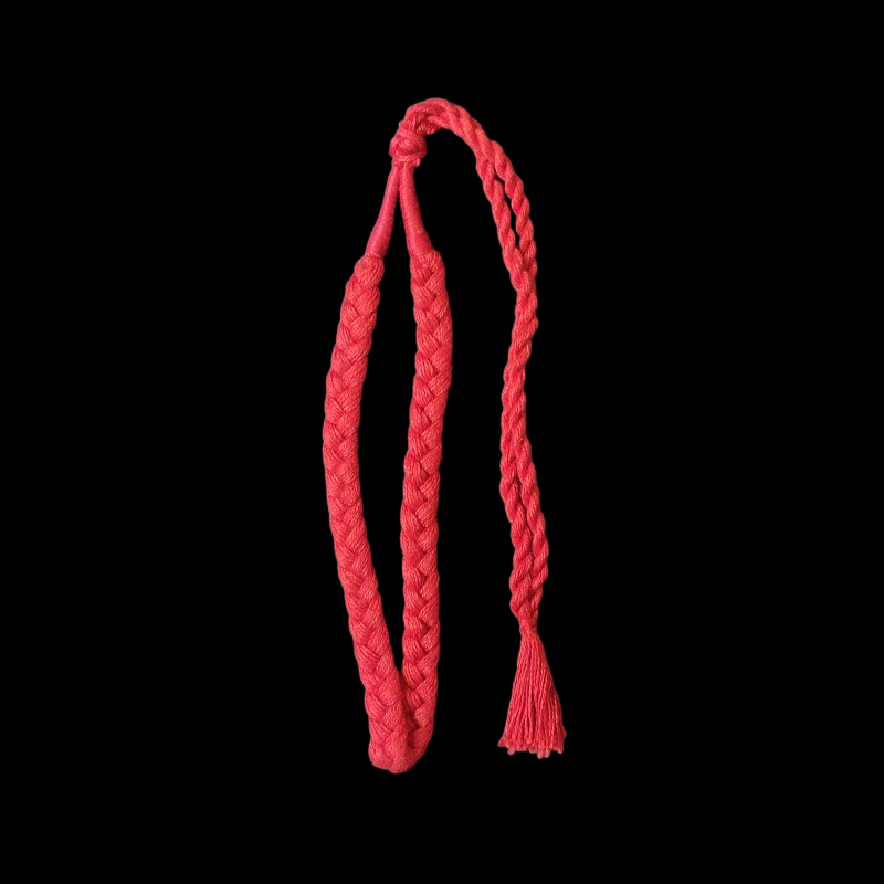 Red Braided Cotton Thread Neck Rope