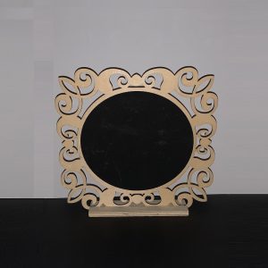 Round Shape Chalkboard With Stand