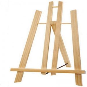 Wooden Easel With Tow 12 x 7
