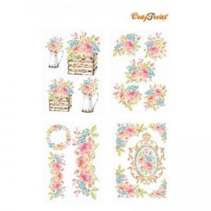 Craftreat Decoupage Paper - Beautiful Flowers