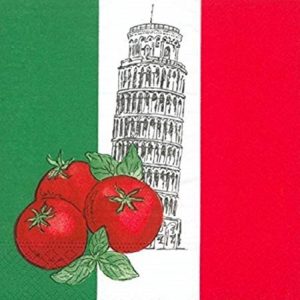 Italy Theme Decoupage Napkin
