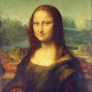 Mona Lisa Decoupage Napkin