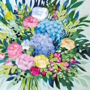 Colourful Bouquet Decoupage Napkin