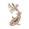 Leaf Pattern Fish Decoupage Napkin