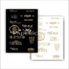 Gold Foil Embellishment Sheets - Cutie Pie