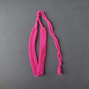 Hot Pink Double Braided Cotton Thread Neck Rope