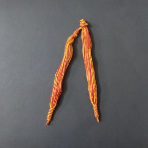 Yellow With Red Cotton Thread Neck Rope