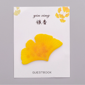 Ginkgo Leaf Sticky Notes Style 1
