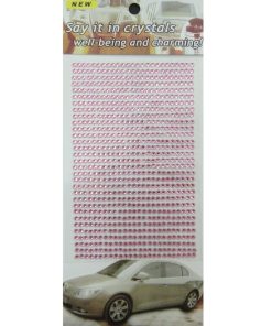 Self Adhesive Round Pink Pearl Sticker