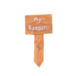 Miniature Signboard My Garden