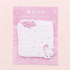 Unicorn Theme Square Sticky Notes Style 1