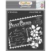 CrafTreat Stencil - Carte Postale
