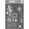 CrafTreat Stencil - Bits and Pieces A4