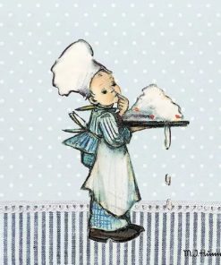 Baker Decoupage Napkin