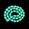 Turquoise Green Irregular Nugget Beads
