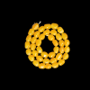Double Shade Yellow Irregular Nugget Beads