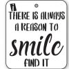 iCraft 4 x 4 Mini Stencil - Smile Find It