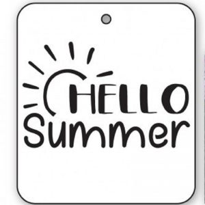 iCraft 4 x 4 Mini Stencil - Hello Summer