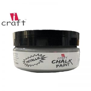 I Craft Metallic Chalk Paint - Silver Spoon 60ml