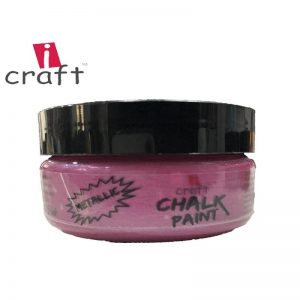 I Craft Metallic Chalk Paint - Romantic Pink 60ml