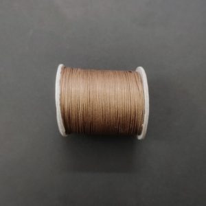 Brown Waxed Cotton Cord