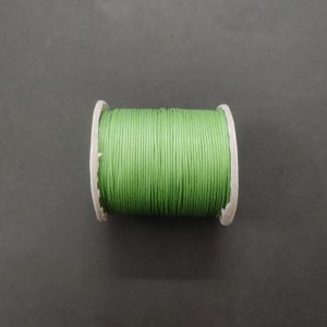 Parrot Green Waxed Cotton Cord