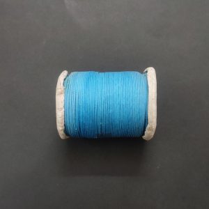 Baby Blue Waxed Cotton Cord