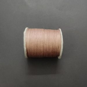 Light Brown Waxed Cotton Cord