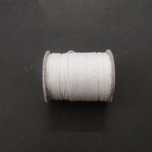 White Waxed Cotton Cord