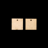 MDF Square With Single Hole