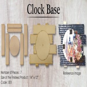 Wooden Element - Clock Base