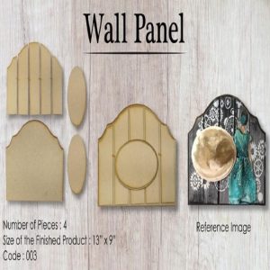 Wooden Element - Name Plate/Wall Panel