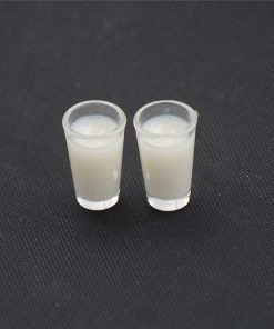 Miniature Milk Glasses
