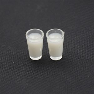 Miniature Milk Glasses