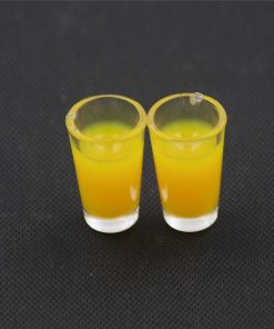 Miniature Orange Glasses