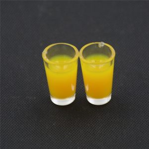 Miniature Orange Glasses