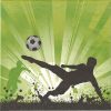 Football Game Decoupage Napkin