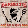 Barbecue Hot And Spicy Decoupage Napkin