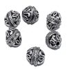 German Silver Biocone Beads