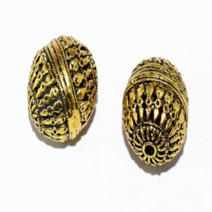 Antique Gold Round Shape Beads