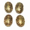Antique Gold Oval Shape Beads