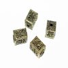 Antique Gold Square Shape Beads
